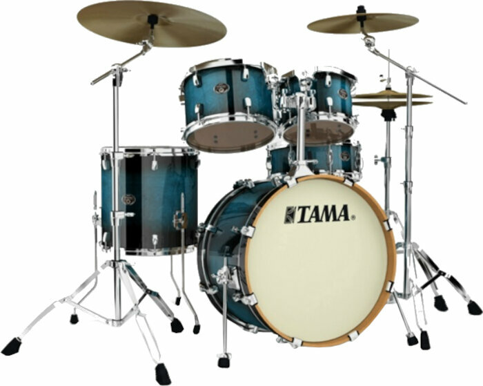 Akustik-Drumset Tama VP50RS Silverstar Custom Transparent Blue Burst