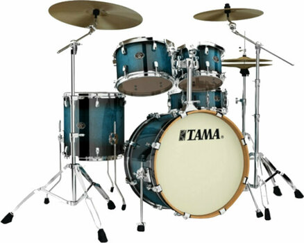 Akustik-Drumset Tama VP50RS Silverstar Custom Transparent Blue Burst - 1