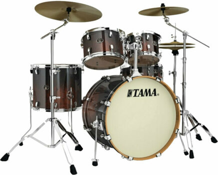 Akustik-Drumset Tama VP52KRS Silvestar Custom Dark Mocha Fade - 1