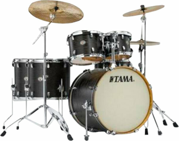 Set akustičnih bubnjeva Tama VT62S Silverstar Custom Limit Satin Black Tamo Ash