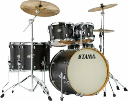 Akustik-Drumset Tama VT62S Silverstar Custom Limit Satin Black Tamo Ash - 1