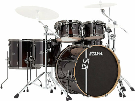 Akoestisch drumstel Tama Superstar Hyper-Drive Maple Dark Mocha Fade - 1