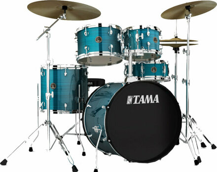 Zestaw perkusji akustycznej Tama RM50YH6-HLB Rhythm Mate Studio Hairline Blue - 1