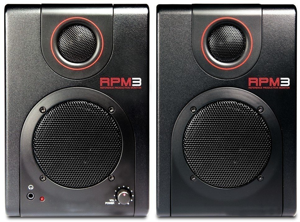 2-obsežni aktivni studijski monitor Akai RPM3 3-1 USB audio