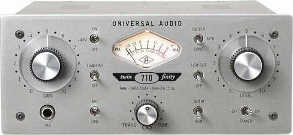 Pré-amplificador de microfone Universal Audio 710 Twin Finity Pré-amplificador de microfone - 1