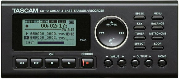 Mobile Recorder Tascam GB-10 Schwarz - 1