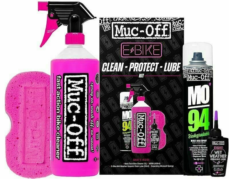 Rowerowy środek czyszczący Muc-Off eBike Clean, Protect & Lube Kit Rowerowy środek czyszczący