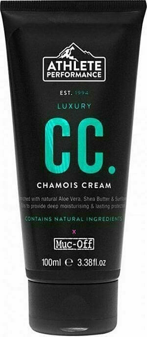 Fiets onderhoud Muc-Off Athlete Perfomance Luxury Chamois Cream 100 ml Fiets onderhoud