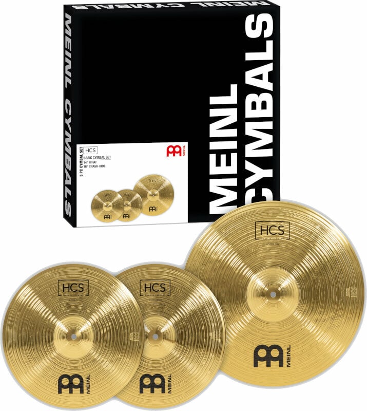 Set de cymbales Meinl HCS1418 HCS Basic 14/18 Set de cymbales