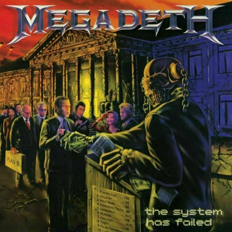 LP Megadeth - The System Has Failed (LP)
