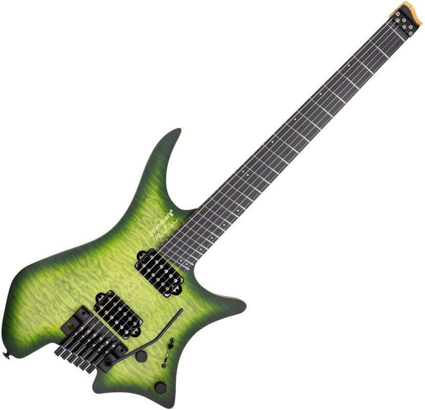 Headless gitaar Strandberg Boden Prog NX 6 Earth Green