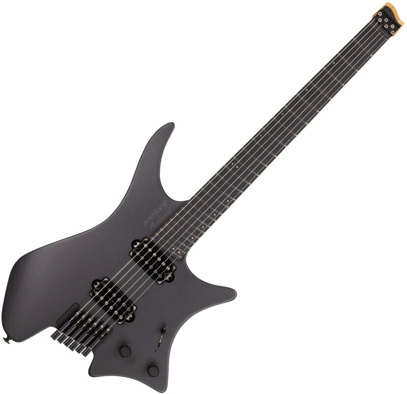 Headless gitaar Strandberg Boden Metal NX 6 Black Granite