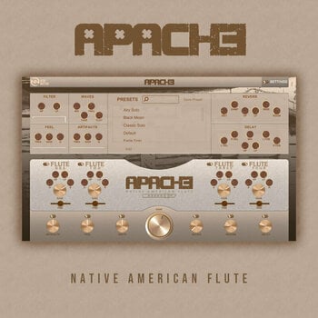 Logiciel de studio Instruments virtuels New Nation Apache - Native American Flute (Produit numérique) - 1