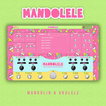 Софтуер за студио VST Instrument New Nation Mandolele - Mandolin & Ukulele (Дигитален продукт) - 1