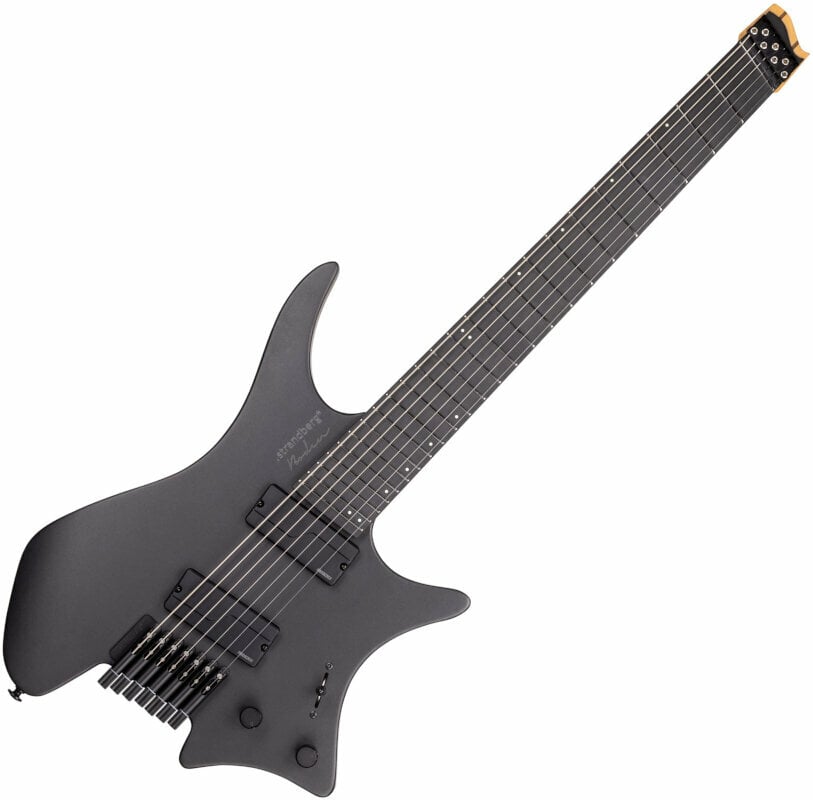 Headless gitaar Strandberg Boden Metal NX 7 Black Granite