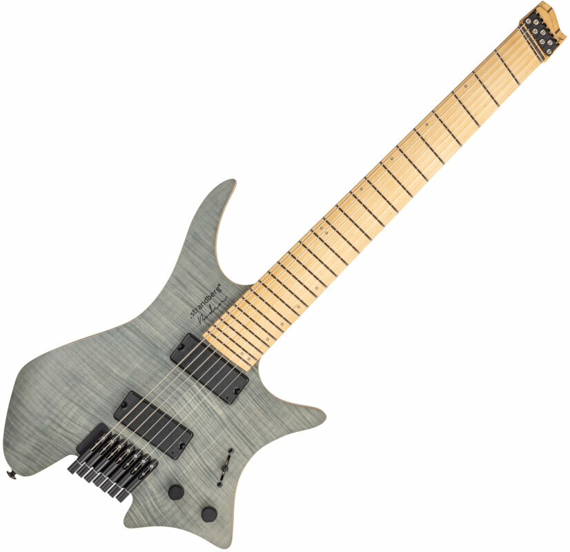 Guitarra sem cabeçalho Strandberg Boden Standard NX 7 Charcoal