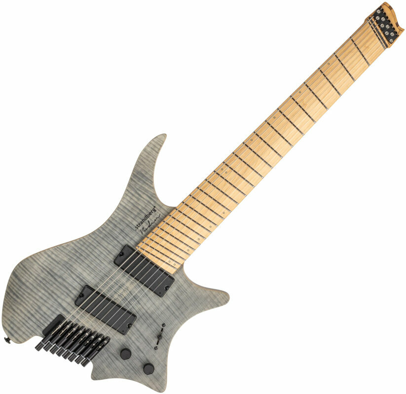 Guitarra sem cabeçalho Strandberg Boden Standard NX 8 Charcoal