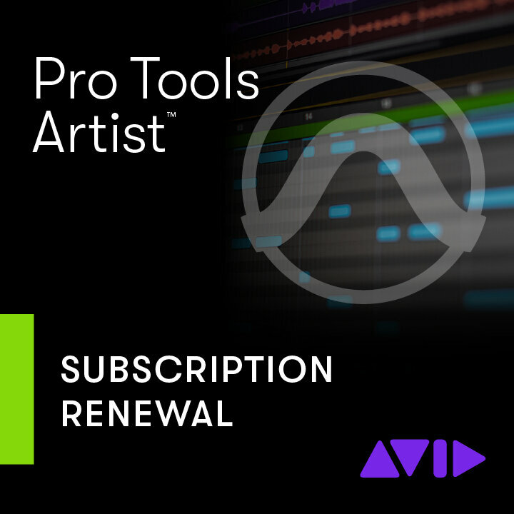 Mise à jour et mise à niveau AVID Pro Tools Artist Annual Subscription Renewal (Produit numérique)