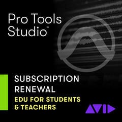 Updates & Upgrades AVID Pro Tools Studio Annual Subscription Renewal for Students & Teachers (Digital product)
