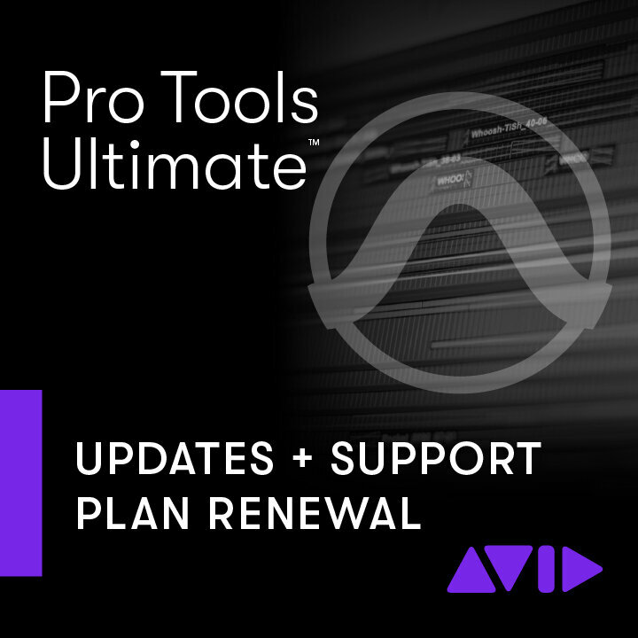 Päivitykset AVID Pro Tools Ultimate Perpetual Annual Updates+Support (Renewal) (Digitaalinen tuote)