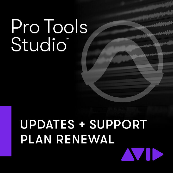 Opdateringer og opgraderinger AVID Pro Tools Studio Perpetual Annual Updates+Support (Renewal) (Digitalt produkt)