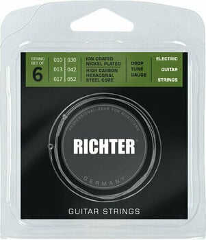 Струни за електрическа китара Richter Ion Coated Electric Guitar Strings - 010-052 - 1