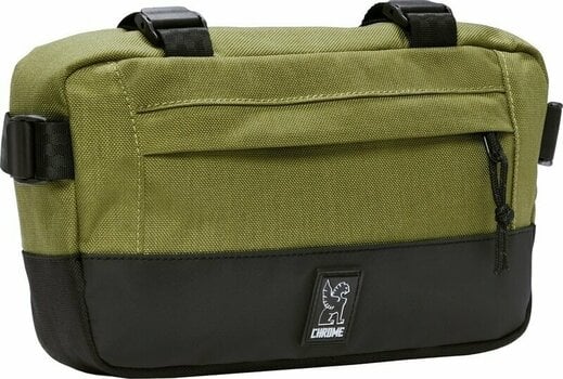 Kolesarske torbe Chrome Doubletrack Frame Bag Olive Branch 2 L - 1