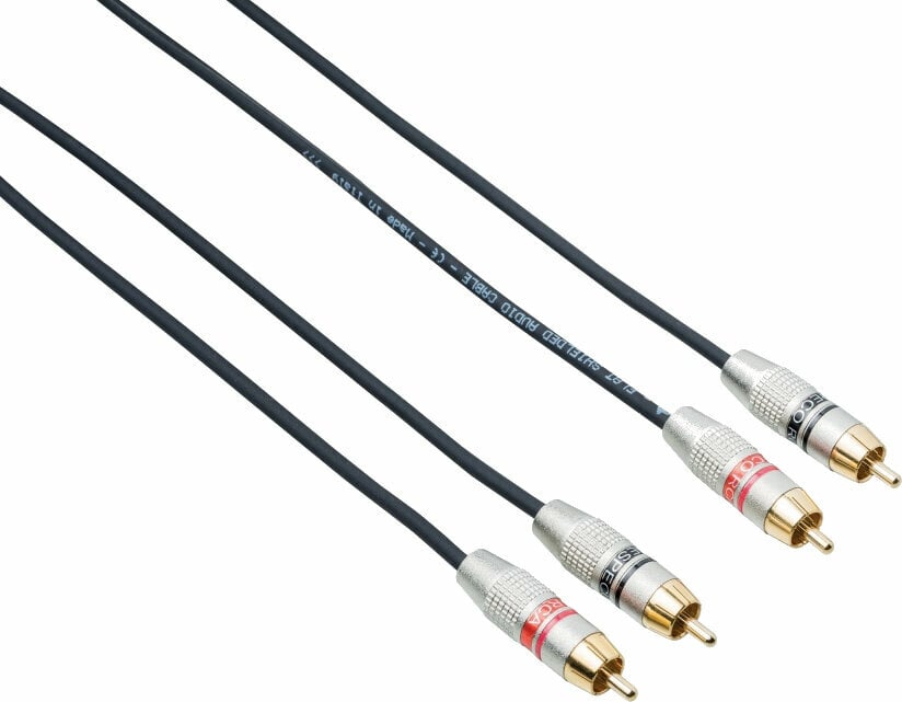 Audio kábel Bespeco RCR300 3 m Audio kábel