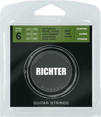 Struny do gitary elektrycznej Richter Ion Coated Electric Guitar Strings - 010-060 Struny do gitary elektrycznej