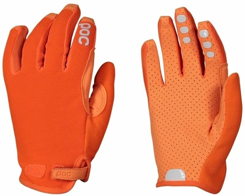 Levně POC Resistance Enduro Adj Zink Orange XL Cyklistické rukavice