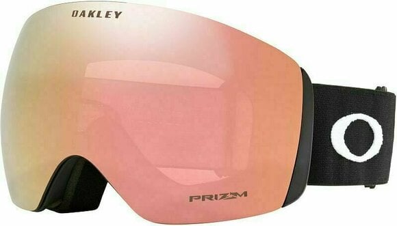 Ski Goggles Oakley Flight Deck 7050C100 Matte Black/Prizm Rose Gold Ski Goggles - 1