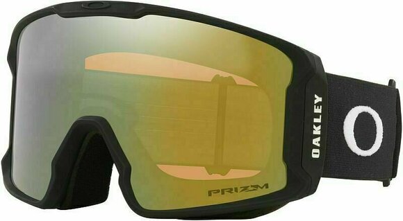 Óculos de esqui Oakley Line Miner L 7070C301 Matte Black/Prizm Sage Gold Óculos de esqui - 1