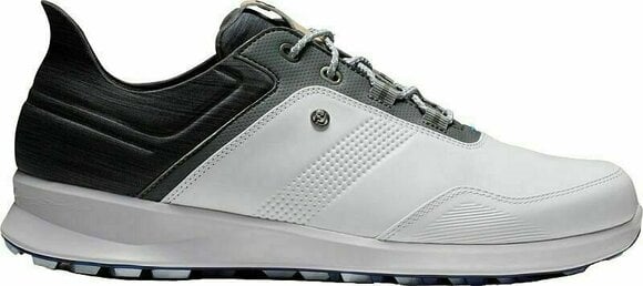 Chaussures de golf pour hommes Footjoy Statos White/Charcoal/Blue Jay 42 - 1