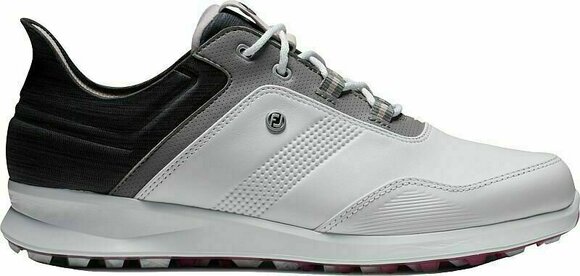 Женски голф обувки Footjoy Statos White/Black/Pink 38 - 1