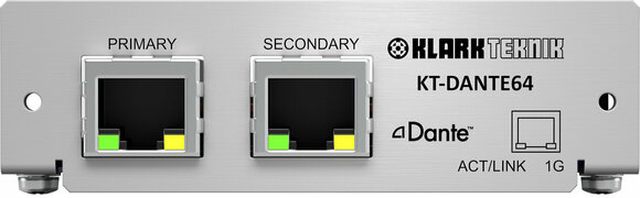 Razširitveni modul za mešalnike Klark Teknik KT-DANTE64 Razširitveni modul za mešalnike - 1