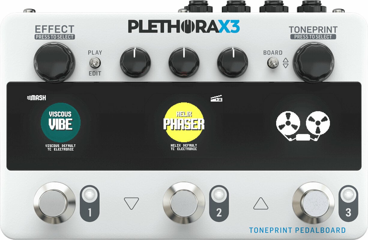Multi-efeitos para guitarra TC Electronic Plethora X3