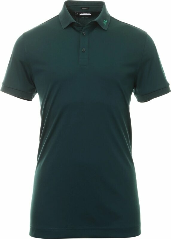 Облекло > Ризи за поло J.Lindeberg Tour Tech Regular Fit Mens Polo Shirt Ponderosa Pine XL