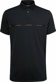 Camisa pólo J.Lindeberg Chad Slim Fit Mens Polo Shirt Black M - 1