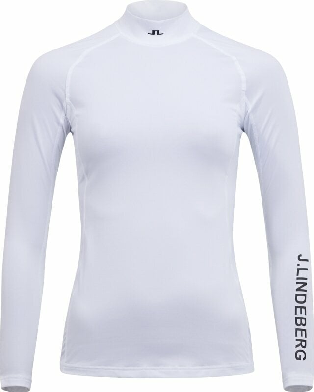 Ropa térmica J.Lindeberg Asa Soft Compression Top Blanco S Ropa térmica