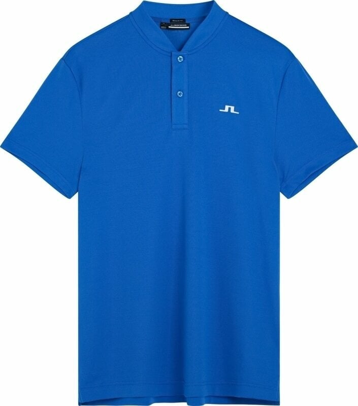 Риза за поло J.Lindeberg Bode Regular Fit Golf Polo Shirt Nautical Blue L
