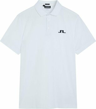 Polo trøje J.Lindeberg Bridge Regular Fit Golf Polo Shirt White L - 1