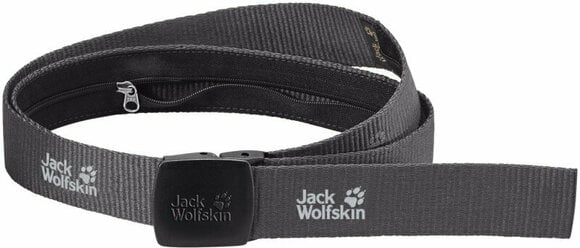 Pásek Jack Wolfskin Secret Belt Wide Dark Steel - 1
