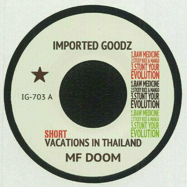 LP deska MF Doom - Short Vacations In Thailand (7" Vinyl)