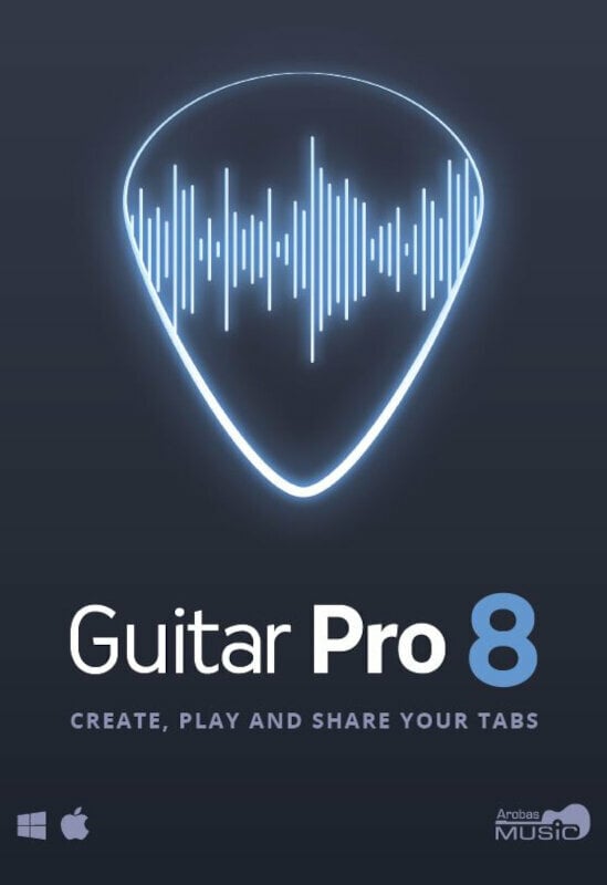 Kottázó program Arobas Music Guitar Pro 8 (Digitális termék)