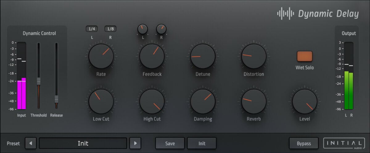 Software Plug-In FX Processor Initial Audio Dynamic Delay (Digital product)