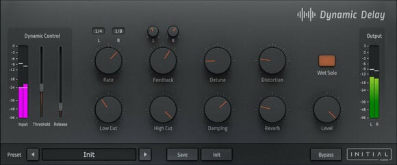 Software Plug-In FX Processor Initial Audio Dynamic Delay (Digital product) - 1
