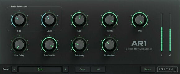 Studiový softwarový Plug-In efekt Initial Audio AR1 Reverb (Digitální produkt) - 1