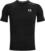 Tricouri de fitness Under Armour Men's HeatGear Armour Short Sleeve Black/White L Tricouri de fitness