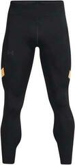 Tekaške hlače/pajkice Under Armour Men's UA Speedpocket Tights Black/Orange Ice 2XL Tekaške hlače/pajkice