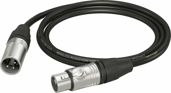 Mikrofon kábel Behringer GMC-150 Fekete 1,5 m - 1